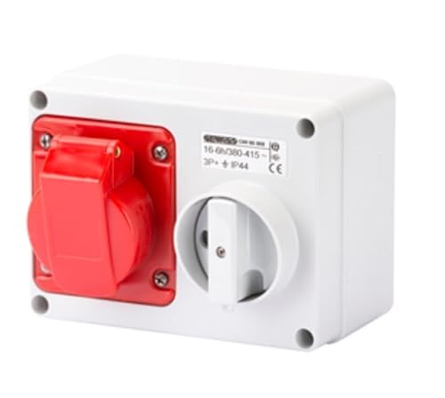Gewiss Gw66008 Cassetta Di Scarico Rosso