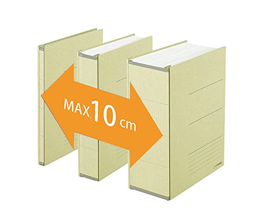 Plus Japan Zero Max Cartella Salvaspazio Larghezza Extra A4 Beige, Estendibile Fino A 10 Cm, Per 800 Fogli