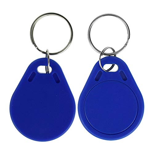 Libo Rfid Portachiavi Nfc Smart Carta Tag Chiave Rfid Controllo Di Accesso Key Fobs Prossimità 13.56 Mhz Mf Classic 1K Ic S50 Token Sola Lettura (100,