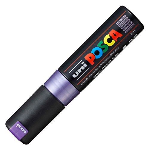 Rotulador Uniposca Pc-8K Violeta Metálico