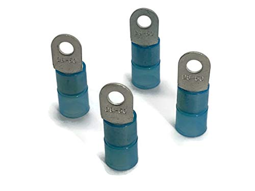Exoda Cavo Capocorda Da 35Mm2 A 50Mm2 M8 Isolato 4X Occhiello Ad Anello Occhiello A Pressione Per Cavo Bat