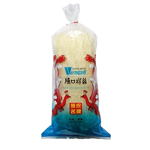 Glass Noodles Vermicelli Di Fagiolo Mungo Longkou Ding Xi 250G Giapponese Cinese