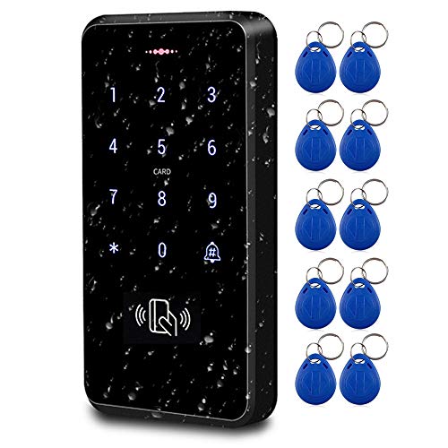 Lucine Tastiera Rfid Con Pannello Touch Screen Da 3000 Utenti Impermeabile Definitivo, Codice Pin, Wiegand 26, Apriporta Per Blocco Porta Con Controll