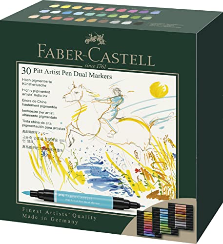 Faber-Castell Pitt Artist Pen Dual Marker Conf. Da 30