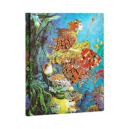 Paperblanks Pb5469-6 Diari A Copertina Rigida Fantasie Del Mare | Righe | Ultra (180 × 230 Mm)