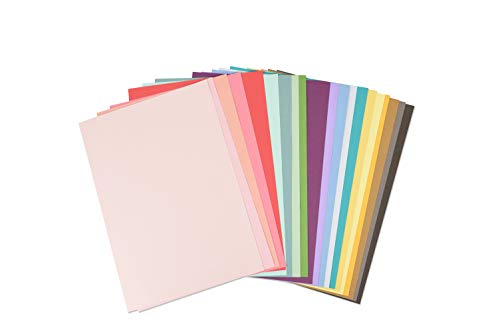 Sizzix Fogli Di Cartoncino Surfacez A4 80 Pezzi (20 Colori)