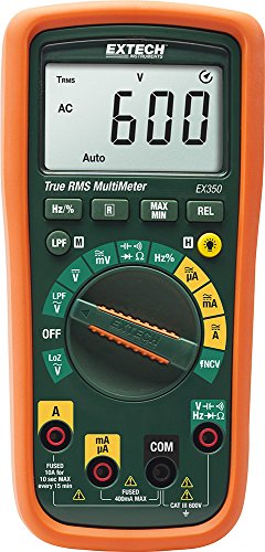 Extech Ex350 Multimetro Professionale True Rms Con Ncv