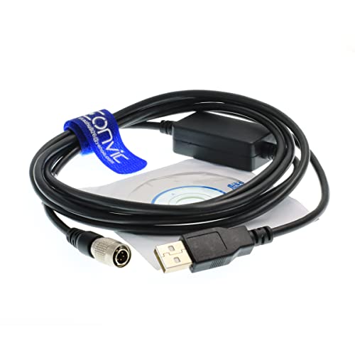 Eonvic Cavo Dati Da Usb A 6 Pin Maschio Di Trasferimento Dell'Interfaccia Per Stazioni Totali Top-Con/Sokkia