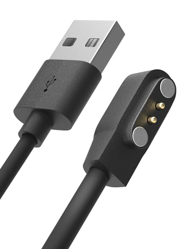 Sinoacc Caricatore Compatibile Con Skg Letsfit Cubitt Yamay Willful Fitpolo Tozo Wyze Umidigi Blackview Smartwatch - Usb Cavo Di Ricarica Magnetico 3.