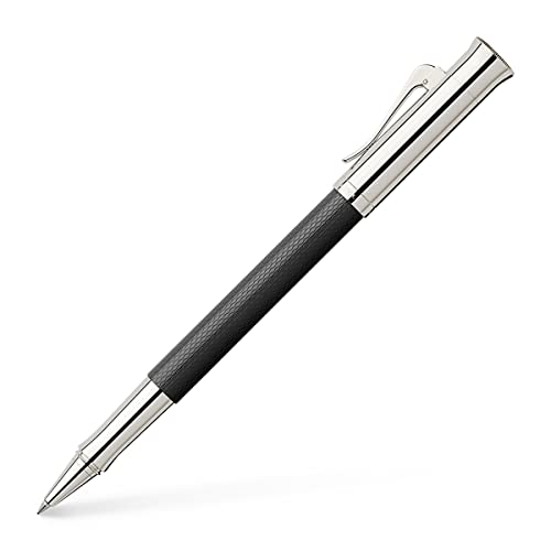 Graf Von Faber-Castell 146510 - Penna Roller Guilloche, Nero