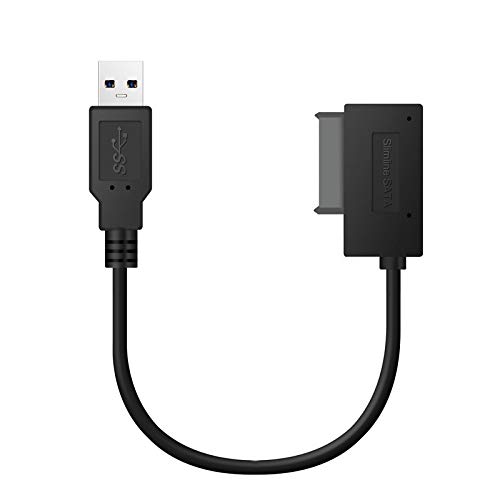 Xingdianfu 1 Cavo Usb 3.0 Fino A 7 + 6 13 Pin Slimline Sata Cavo Adattatore Per Computer Portatile Cd Dvd Roma Unità Ottica