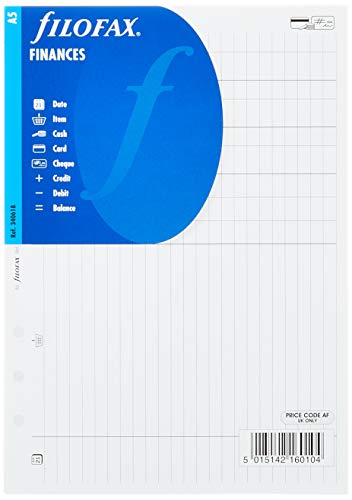 Filofax A5 Finances