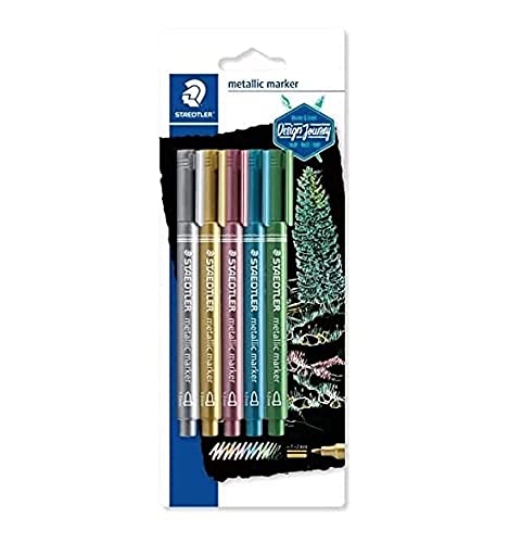 Staedtler 8323-S Bk5 Marcatore Metallico