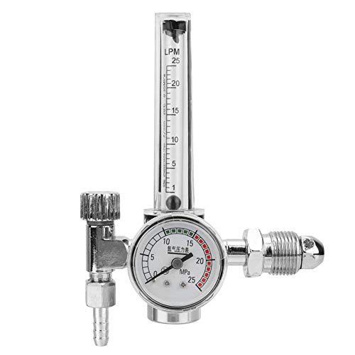Riduttore Di Pressione Del Gas Argon Contatore Del Gas Argon Con Uscita Manometro Filettatura Maschio Riduttore Di Pressione G5 / 8-14 (Cga540)