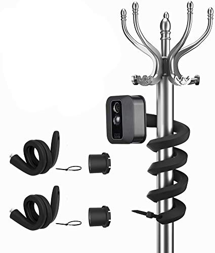 Holaca 【Versione Aggiornata】 Supporto Flessibile Twist Per Blink Xt2, Blink Mini E Blink Indoor E Outdoor Camera (Nero 2 Confezione)