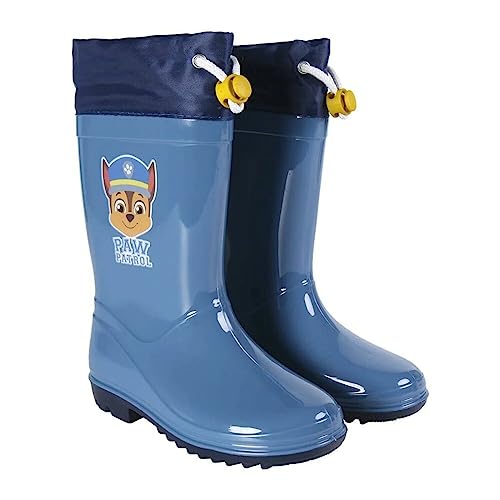 Cerdá Life'S Little Moments Maiale Stivali Pioggia Pvc Paw Patrol, Mocassino, Blu, 23 Eu