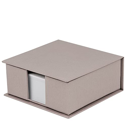 Rössler Papier 1312452490 - S.O.H.O. Astuccio, Dimensioni: 11 X 11 Cm, Taupe, 1 Pezzo