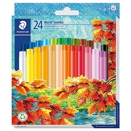 Staedtler 243 Nc24 Pastello Ad Olio, 24 Pezzi