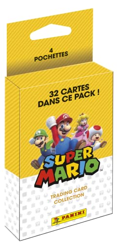 Panini Super Mario Trading Cards - Confezione Da 4 Buste