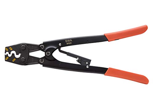 Swa Rp625 - Pinza Crimpatrice A Cricchetto Per Capicorda Non Isolati Da 6-25 Mm