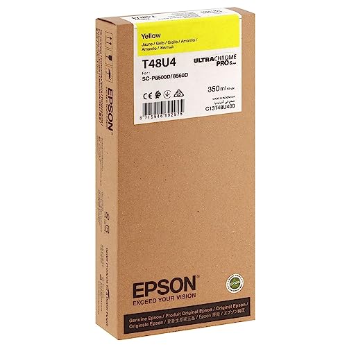 Epson Cartuccia Inchiostro Marca Modello Ink Cartridge Yellow T 48U 350Ml T 48U4