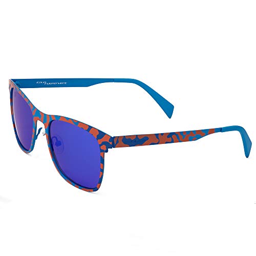 Italia Independent Unisex - Adulto 0024-027-055 Occhiali Da Sole, Blu (Azul), 53