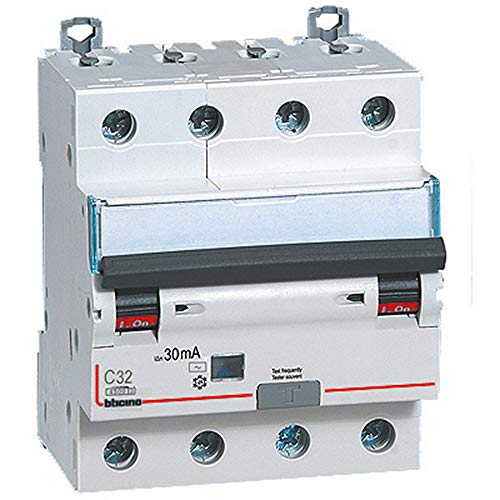 Ga8843Ac32 - Bticino Spa Btdin45 - Magn Diff Ac 4P 32A 4.5Ka 30Ma 4