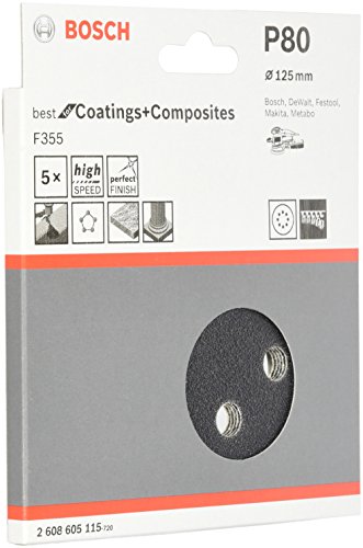 Bosch Home And Garden Excéntrica F355: 125Mm 8P. G80 X5
