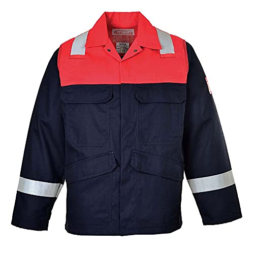 Portwest Fr55 Giacca Bizflame Plus, Taglia L, Navy