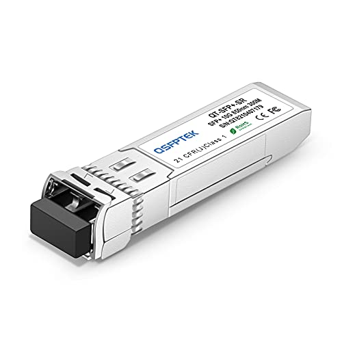 Qsfptek 10G Sfp+ Modulo 850Nm 300M Ddm Lc Multimodale 10Gbase-Sr Sfp+ Transceiver Per Arista Sfp-10G-Sr