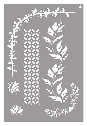 La Pajarita 090027 C Stencil St-27 Ornaments