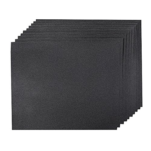 Silverline Fogli Abrasivi Impermeabile 120 Grana 10Pk