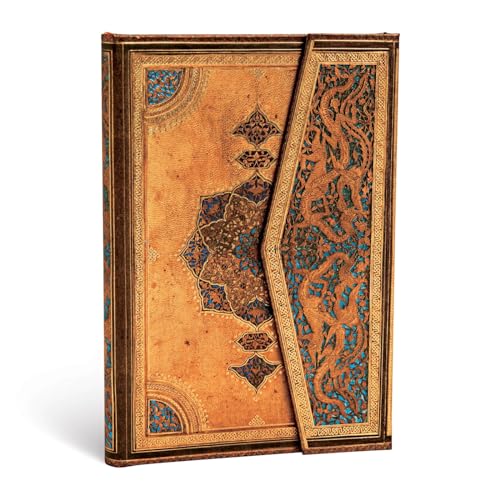 Quaderno Paperblanks Con Segnalibro E Tasca Interna Safavide, Mini (140X100Mm), 144 Pagine, Foderato