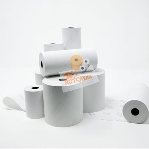 Blister 10 Rotoli Carta Termica 55Gr Bpa Free 57Mm X 40Mt (Per Calc./Stamp.) Rotomar