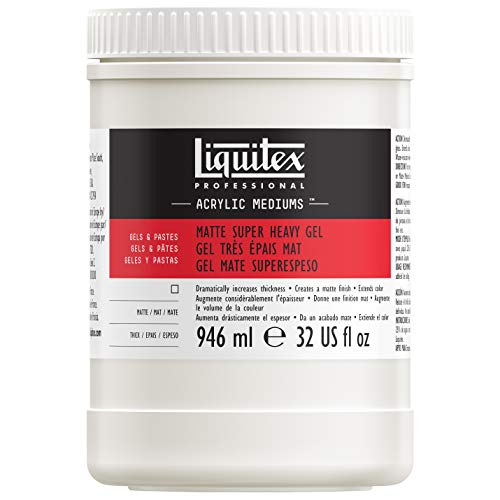 Liquitex Professional Matte Super Heavy Gel Medium, 946 Ml