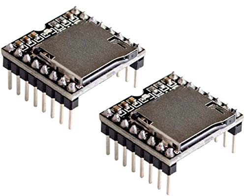 2Pcs Dfplayer Mini Mp3 Player Module Mp3 Voice Module Tf Card And Usb Disk |2Pcs Dfplayer Mini Mp3 Player Modulo Mp3 Voice Module Tf Card E Disco Usb