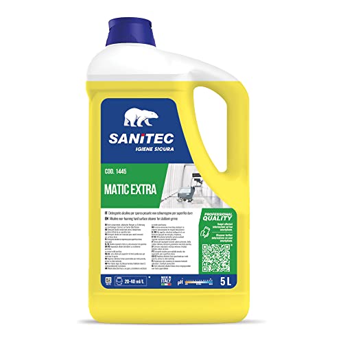 Matic Extra - Detergente Per Lavasciuga Pavimenti Super Sgrassante - 5,5 Kg