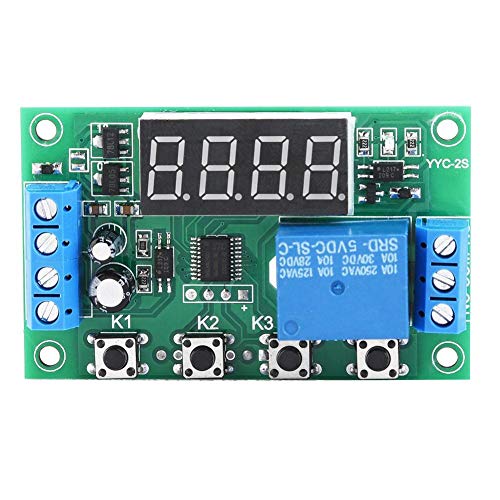 Modulo Di Temporizzazione Hilitand Display Led Modulo Interruttore Di Controllo Dell'Automazione Del Relè Del Timer Regolabile (5V)