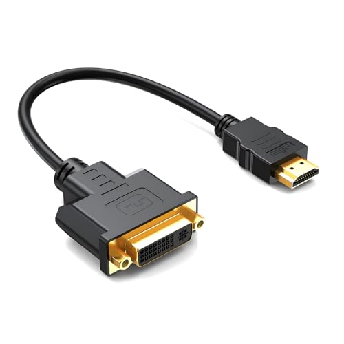 Mmobiel Adattatore Da Hdmi A Dvi - Bidirezionale - Da Femmina Dvi-I Dual Link A Maschio Hdmi - Cavo Convertitore Per Monitor, Pc, Tv, Gioco, Proiettor
