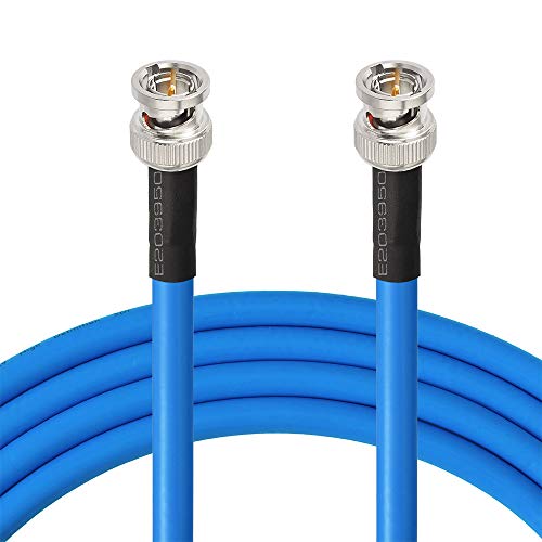 Superbat Cavo Sdi Bnc 3G/6G/12G (Belden 1694A), 3 M/4 M/9 M/50 M/30 M/30 M/50 M/50 M, Supporta Hd-Sdi/3G-Sdi/4K/8K, Cavo Video Sdi Di Precisione (1 Pe