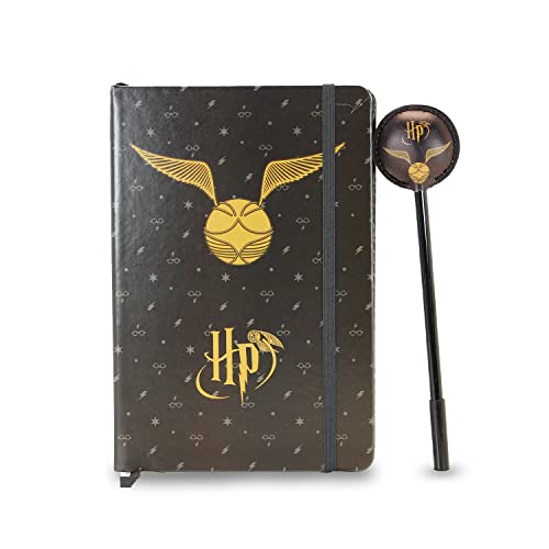 Karactermania Harry Potter Wings-Confezione Regalo Con Diario E Penna A Sfera Fashion, Nero