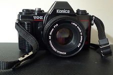 Konica Autoreflex Tc 35Mm Pellicola Slr Fotocamera Con Hexanon 50Mm