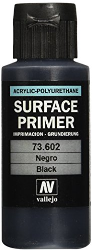 Vallejo Surface Primer - Primer Poliuretanico Da 60 Ml, Nero