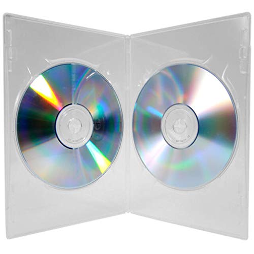 Custodia Dvd, Clear Side By Side-7 Mm Spine (5)