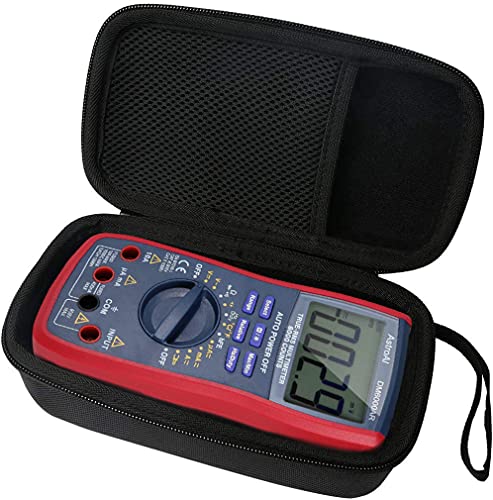 Khanka Eva Difficile Caso Viaggiare Trasportare Sacchetto Per Multimetro Digitale Classico, Tacklife Dm02A Multi Tester(Solo Scatola)