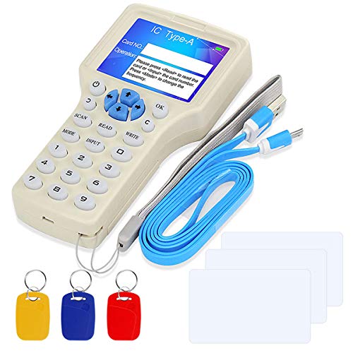 Lucine Duplicatore Rfid Copiatrice 125Khz / 13.56Mhz Rfid Lettore Di Smart Card Con Funzionalità Eccellenti Programmatore Crittografato Id Ic Fibbia C
