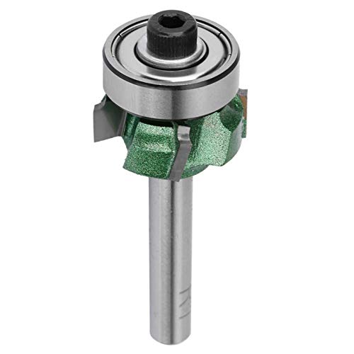 Frese Per Rifilare, R1/R2/R3 Fresa Per Lavorazione Del Legno Fresa Per Acciaio Al Tungsteno 4 Denti Fresa Per Rifilatore Per Bordi 1/4"Utensile Per Bo