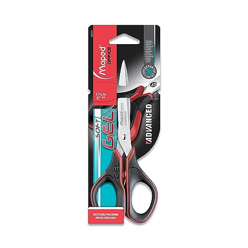 Maped Forbici Advanced Gel 17Cm Simmetriche