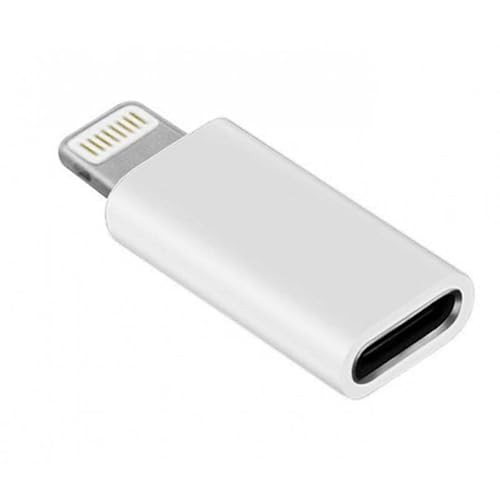 Sbox 268678 Mini Adattatore Ricarica Sincronizzazione Lightning Usb-C™ Bianco Bianco