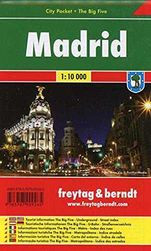 Madrid 1:10.000: Stadskaart 1:10 000: 106 Cp